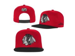 Chicago Blackhawks dětská čepice flat kšiltovka Essentials Flatbrim Snapback