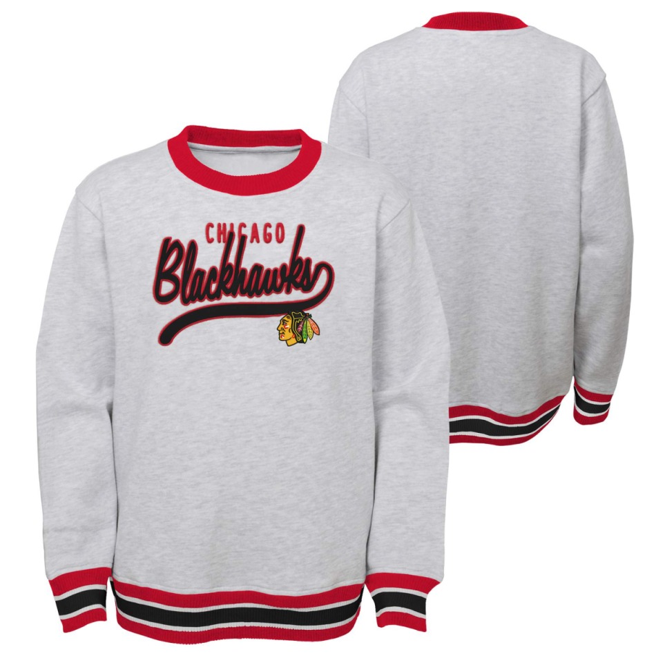 Chicago Blackhawks dětská mikina legends crew neck pullover