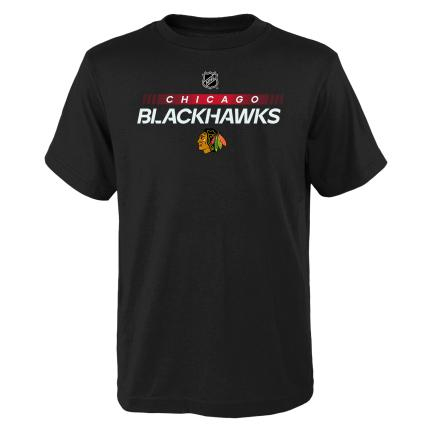 Chicago Blackhawks dětské tričko Apro Prime Ss black - Chicago Blackhawks dětské oblečení
