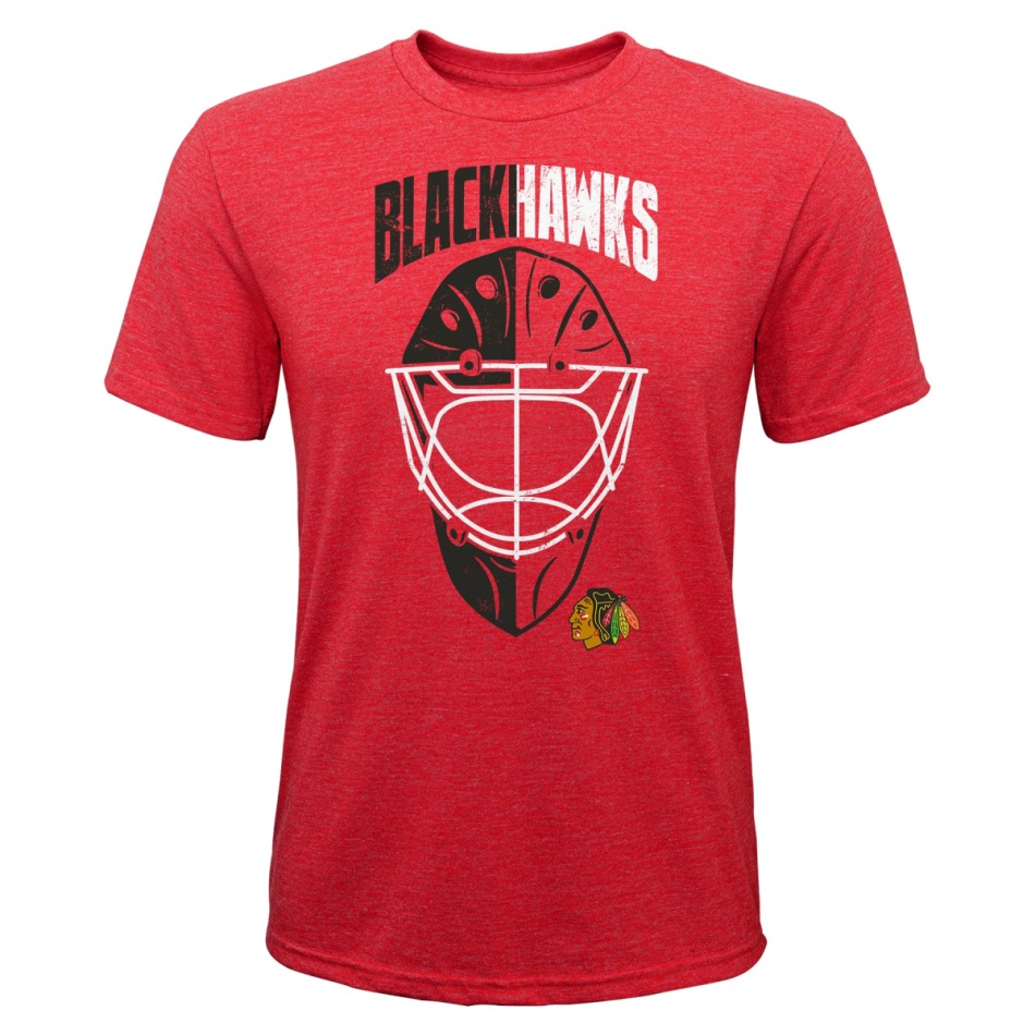 Chicago Blackhawks dětské tričko Torwart Mask red - Chicago Blackhawks dětské oblečení