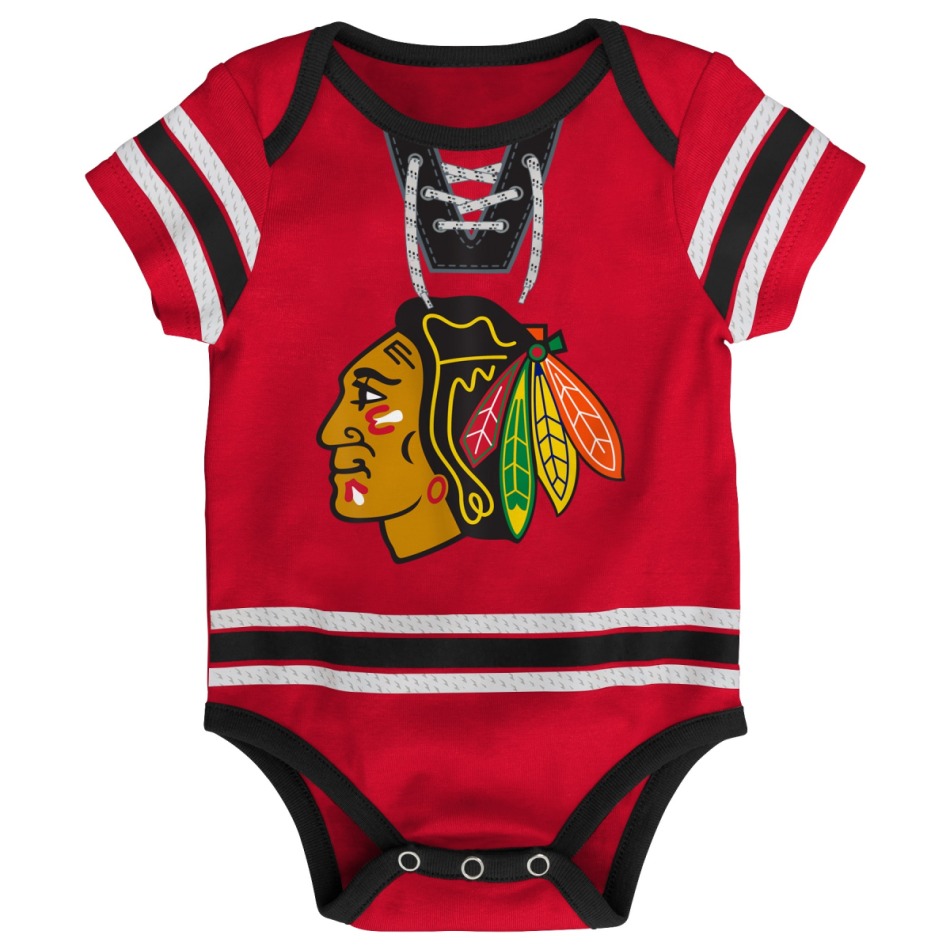 Chicago Blackhawks dětské body NHL Hockey Pro Creeper – Blank - Chicago Blackhawks dětské oblečení