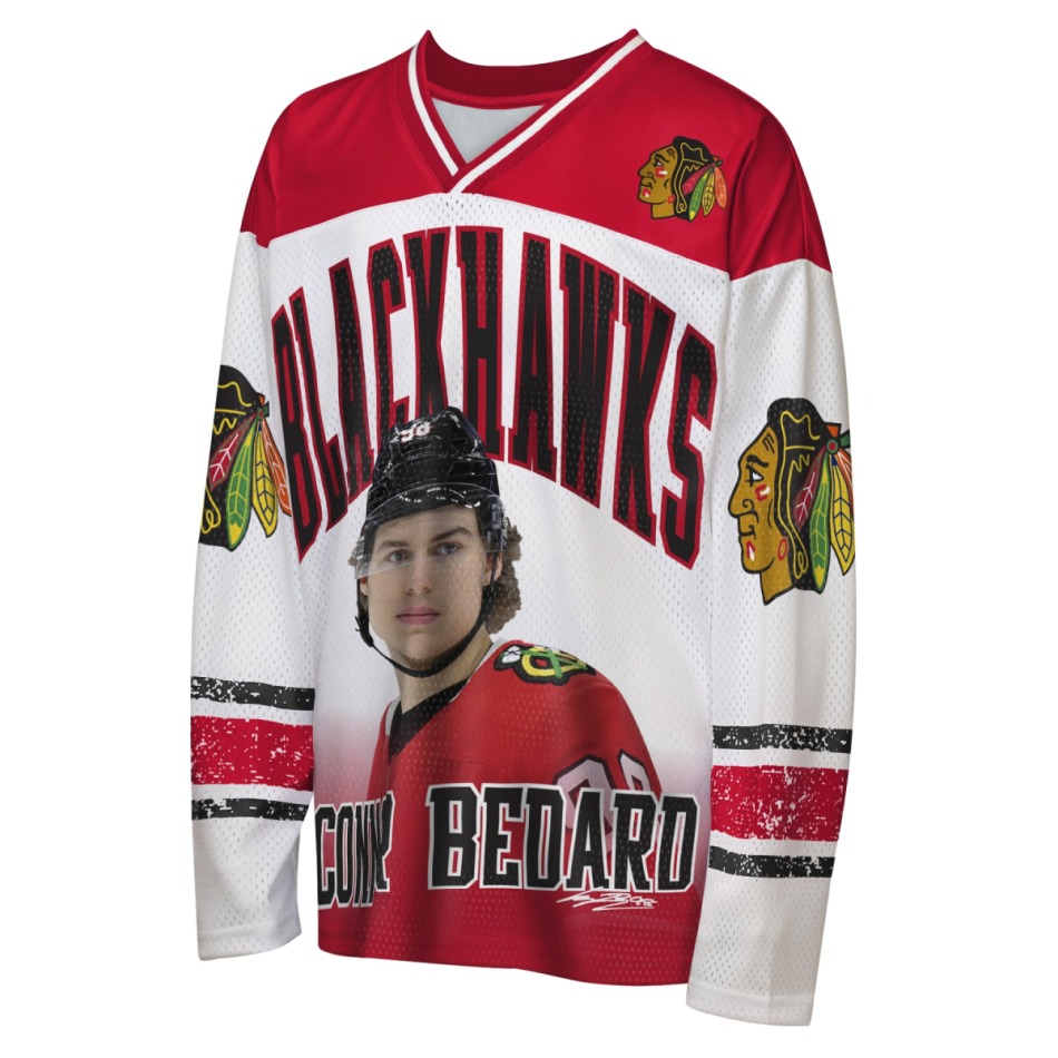Chicago Blackhawks dětské tričko NHL Player Polyester Top - Chicago Blackhawks dětské oblečení