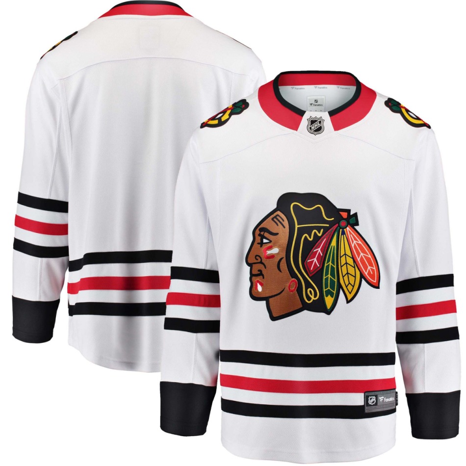 Chicago Blackhawks hokejový dres Breakaway Away Jersey - Chicago Blackhawks dresy