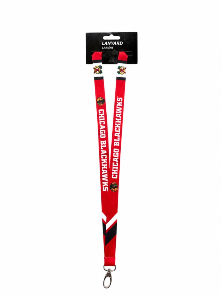 Chicago Blackhawks klíčenka na krk NHL Alternate Logo Lanyard