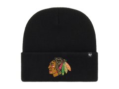 Chicago Blackhawks zimní čepice Haymaker black
