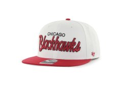 Chicago Blackhawks čepice flat kšiltovka Crosstown Script Two tone 47 CAPTAIN NHL WR