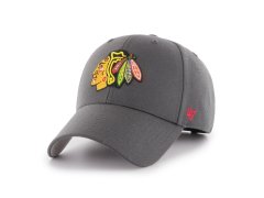 Chicago Blackhawks čepice baseballová kšiltovka 47 MVP NHL grey