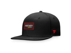 Chicago Blackhawks čepice flat kšiltovka Authentic Pro Prime Flat Brim Snapback black