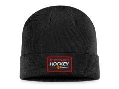 Chicago Blackhawks zimní čepice Authentic Pro Prime Cuffed Beanie black