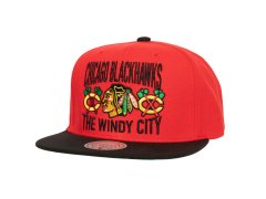 Chicago Blackhawks čepice flat kšiltovka City Love Snapback Vintage