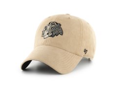 Chicago Blackhawks čepice baseballová kšiltovka Ballpark Suede 47 CLEAN UP