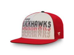 Chicago Blackhawks čepice flat kšiltovka True Classic Cream