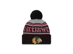 Chicago Blackhawks zimní čepice NHL Pom Wordmark