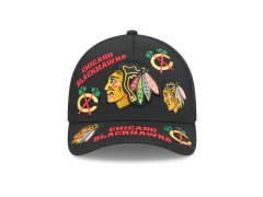Chicago Blackhawks čepice baseballová kšiltovka NHL 9FORTY M-Crown A-Frame Trucker All Over