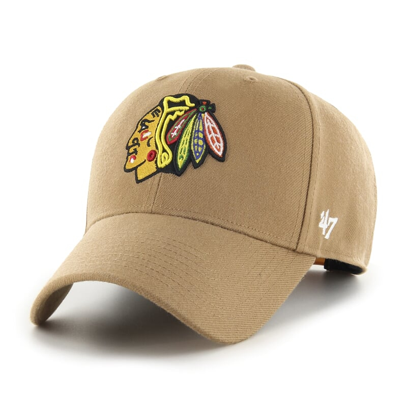 Chicago Blackhawks čepice baseballová kšiltovka 47 MVP brown - Chicago Blackhawks kšiltovky, čepice, rukavice