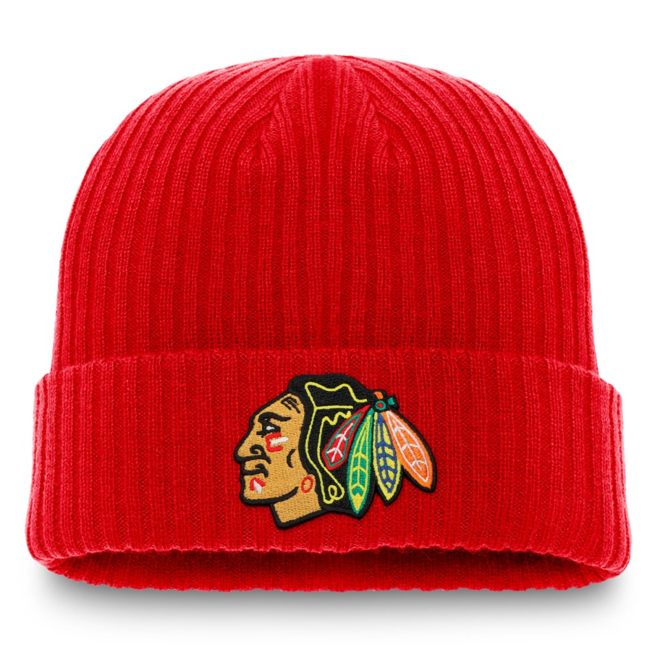 Chicago Blackhawks zimní čepice A/CAP Beanie W/CUFF