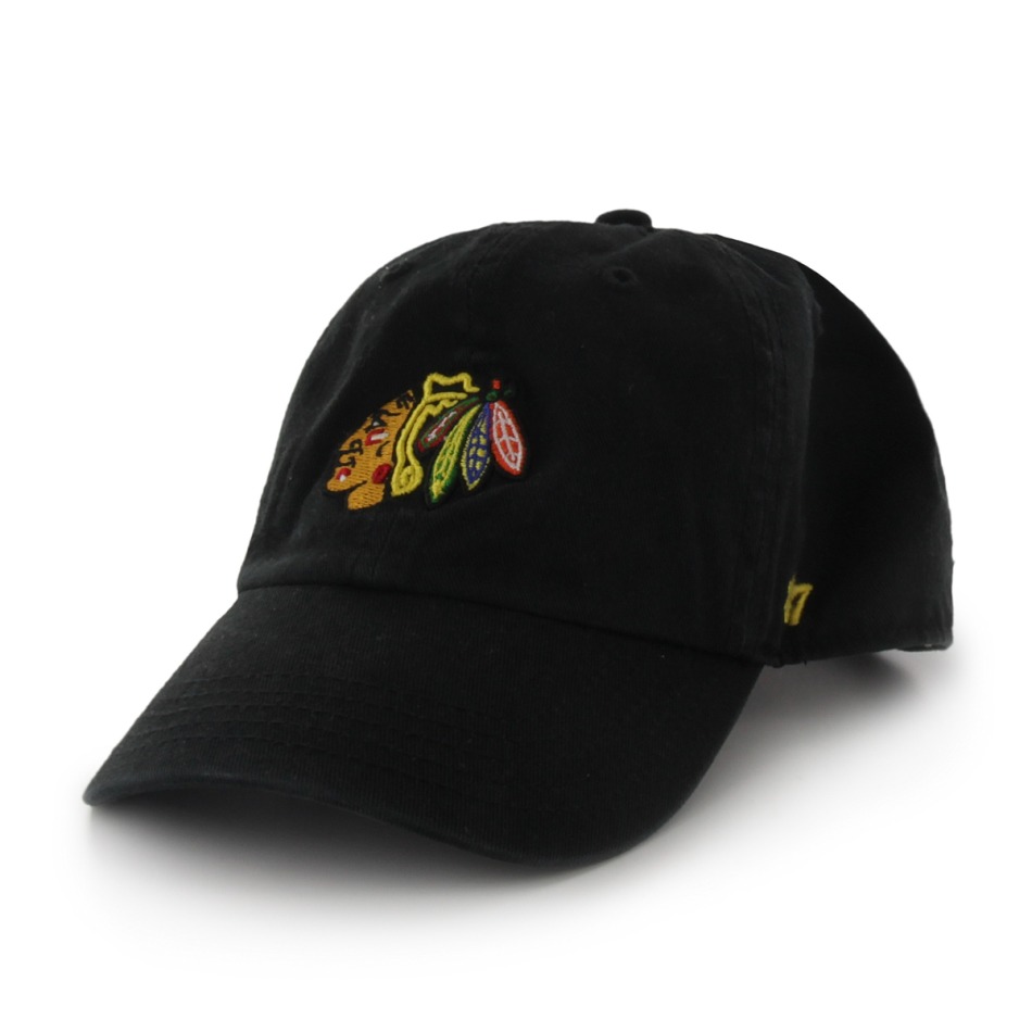 Chicago Blackhawks čepice baseballová kšiltovka 47 CLEAN UP bl