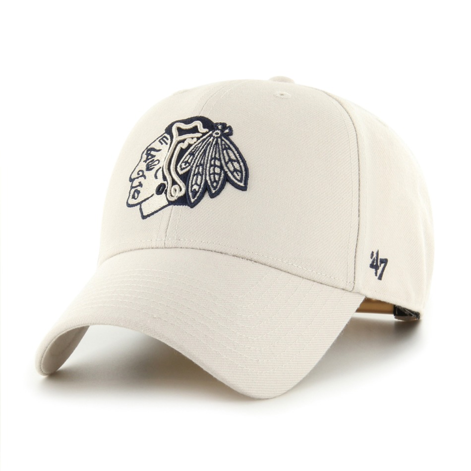 Chicago Blackhawks čepice baseballová kšiltovka 47 MVP SNAPBACK NHL white - Chicago Blackhawks kšiltovky, čepice, rukavice