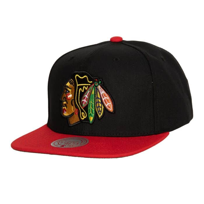 Chicago Blackhawks čepice flat kšiltovka NHL Team 2 Tone 2.0 Pro Snapback - Chicago Blackhawks kšiltovky, čepice, rukavice