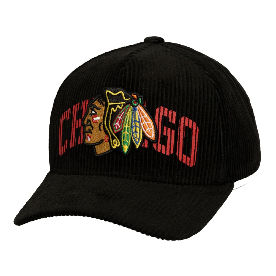 Chicago Blackhawks čepice baseballová kšiltovka Arch Stamp Pro Snapback - Chicago Blackhawks kšiltovky, čepice, rukavice