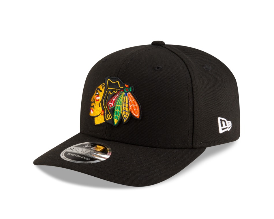 Chicago Blackhawks čepice baseballová kšiltovka New Era 970SS black - Chicago Blackhawks kšiltovky, čepice, rukavice