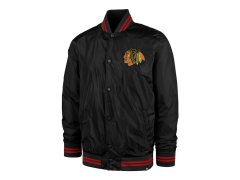 Chicago Blackhawks pánská bunda Core Poly Fill 47 Drift Track Jacket