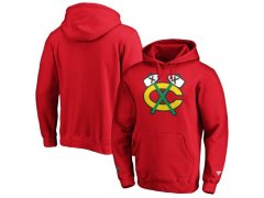 Chicago Blackhawks pánská mikina s kapucí Primary Logo Graphic Hoodie red