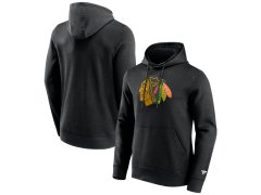 Chicago Blackhawks pánská mikina s kapucí Primary Logo Graphic Hoodie black