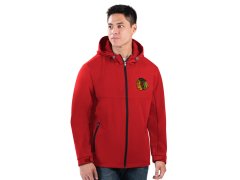 Chicago Blackhawks pánská bunda s kapucí Hot Softshell Jacket