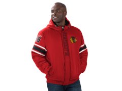 Chicago Blackhawks pánská bunda s kapucí Tight End Winter Jacket