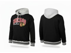 Chicago Blackhawks pánská mikina s kapucí Premium Fleece Hoodie Current Logo