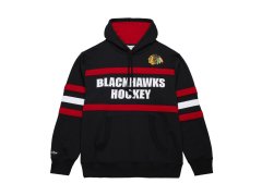 Chicago Blackhawks pánská mikina s kapucí Head Coach Hoodie Current Logo black