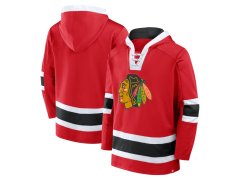 Chicago Blackhawks pánská mikina s kapucí Mens Laced Hockey