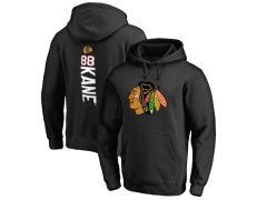 Chicago Blackhawks pánská mikina s kapucí black Patrick Kane #88 Name & Number