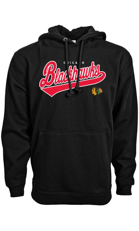 Chicago Blackhawks pánská mikina s&nbsp;kapucí Tail Sweep Hoodie - Chicago Blackhawks mikiny, bundy, kalhoty