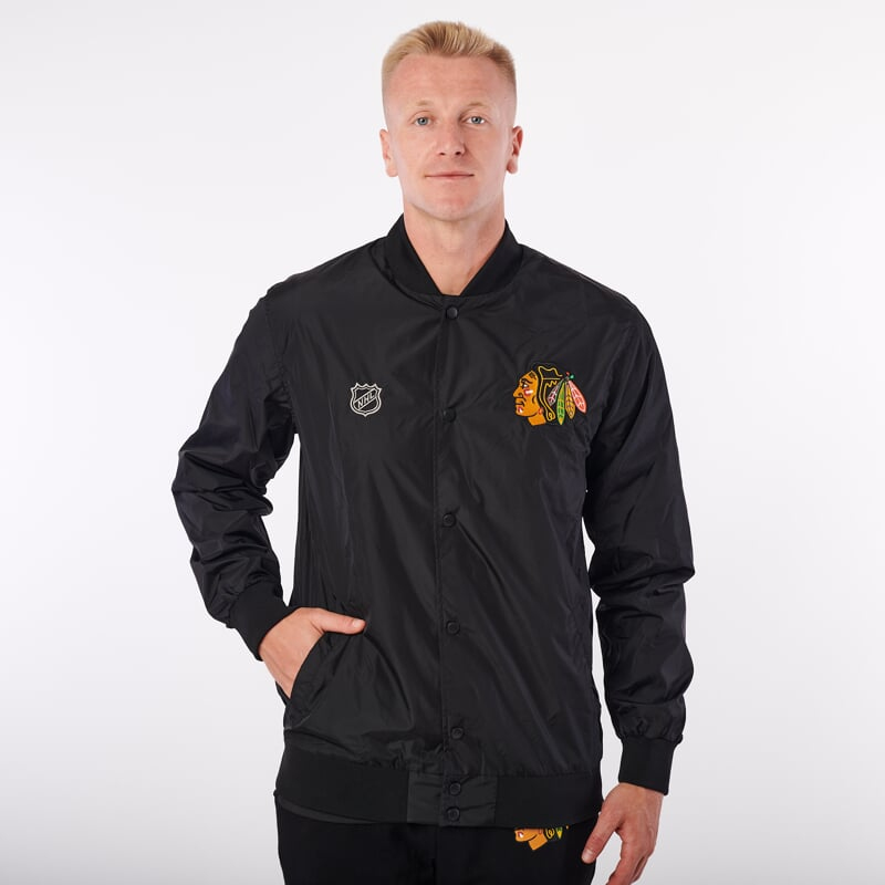 Chicago Blackhawks pánská bunda Core ’47 Drift Track Jacket - Chicago Blackhawks mikiny, bundy, kalhoty