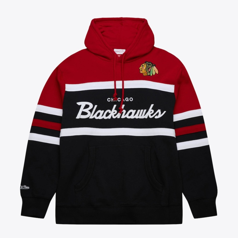 Chicago Blackhawks pánská mikina s&nbsp;kapucí Head Coach Hoodie - Chicago Blackhawks mikiny, bundy, kalhoty