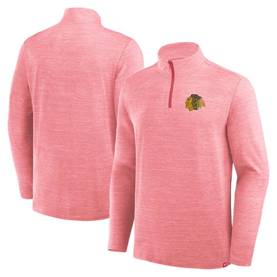 Chicago Blackhawks pánská mikina Boarding Quarter Zip - Chicago Blackhawks mikiny, bundy, kalhoty