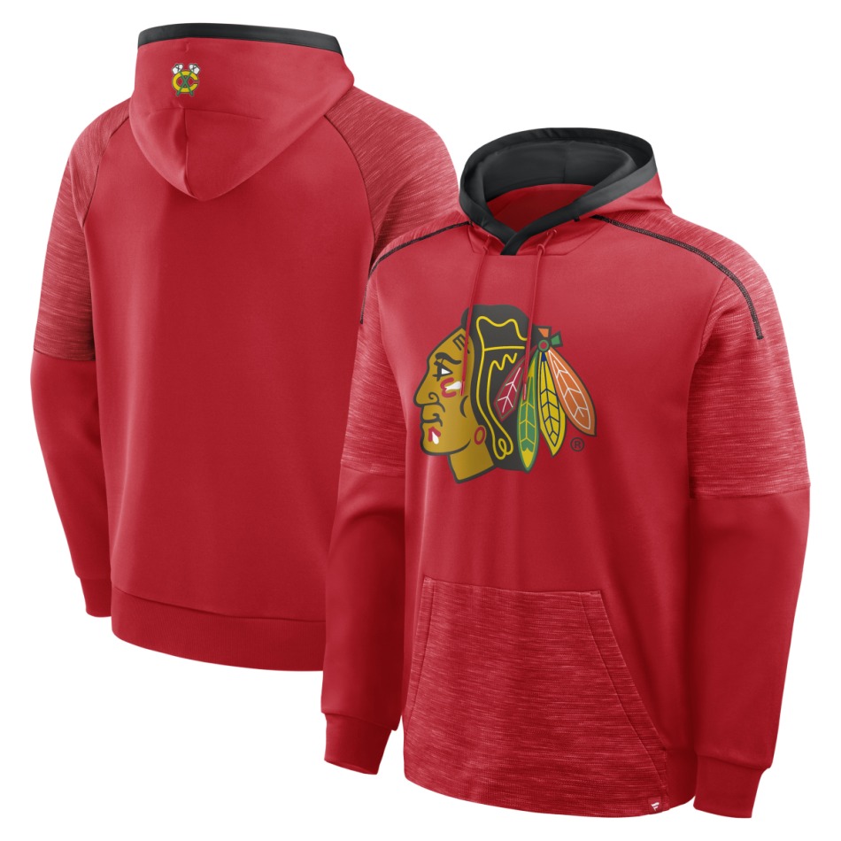 Chicago Blackhawks pánská mikina s&nbsp;kapucí Goaltender - Chicago Blackhawks mikiny, bundy, kalhoty