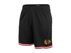 Chicago Blackhawks pánské kraťasy Back Court 47 GRAFTON Shorts NHL black