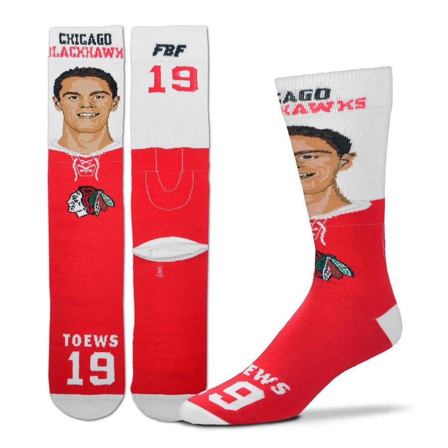 Chicago Blackhawks ponožky Jonathan Toews #19 For Bare Feet Player Mug - Chicago Blackhawks ostatní modní doplňky