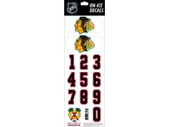 Chicago Blackhawks samolepky hockey helmet Decals