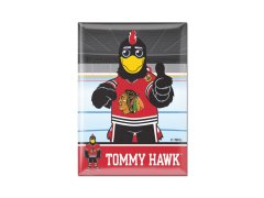Chicago Blackhawks magnetka Metal Mascot