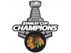 Odznak CHICAGO BLACKHAWKS 2015 STANLEY CUP CHAMPIONS