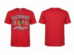 Chicago Blackhawks pánské tričko Vintage red