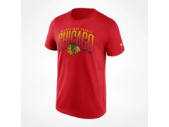 Chicago Blackhawks pánské tričko Arch Graphic red