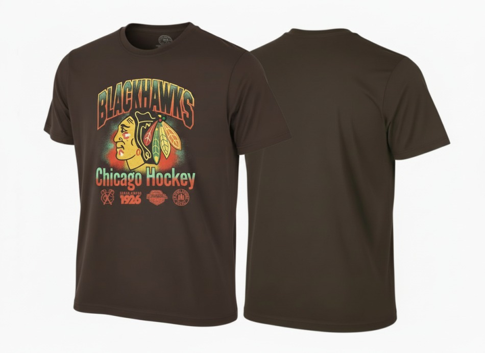 Chicago Blackhawks pánské tričko Sigma 47 Foundation - Chicago Blackhawks trička, polo trička, košile