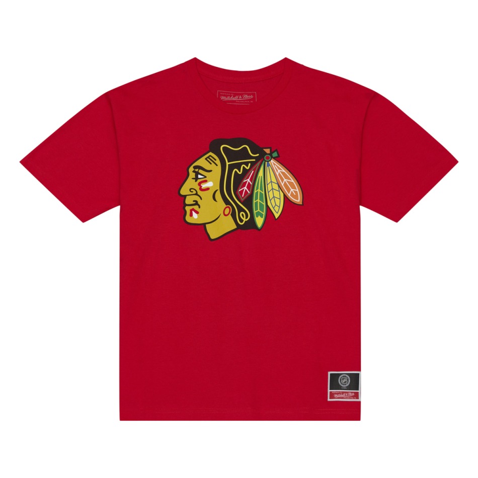 Chicago Blackhawks pánské tričko NHL Connor Bedard #98 N&N Classic Tee - Chicago Blackhawks trička, polo trička, košile