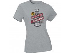 Dámské NHL Tričko 2013 Stanley Cup Champions Locker Room Blackhawks