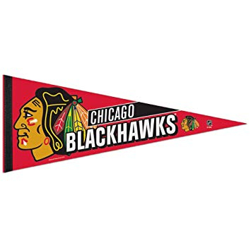 Chicago Blackhawks vlajka Premium Pennant - Chicago Blackhawks vlajky, plakáty